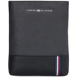 TOMMY HILFIGER Timmins Dark Grey Solid Cross Body Bag-image-34