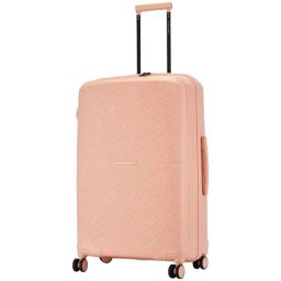 Nasher Miles Hawaii Peach 8 Wheels Large Hard Cabin Trolley Bag Set of 3-image-17