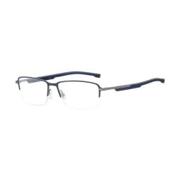 Hugo Boss Blue Rectangular Eye Frames for Men-picture-3