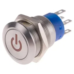 RS PRO Push Button Switch Momentary Panel Mount 19 mm Cutout, 1115819-image-105