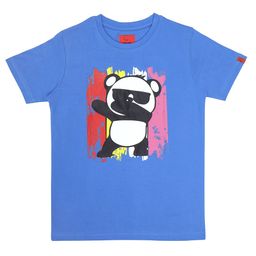 CHILINS Pack Of 3 Graphic Printed Round Neck Short Sleeves T-shirt-14