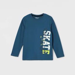 Fame Forever by Lifestyle Boys Teal Cotton Printed Full Sleeves-image-43