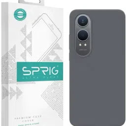 Sprig Back Cover for OnePlus Nord CE4 Lite 5G (Grey)-image-2