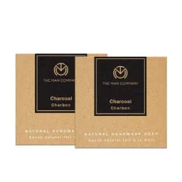 The Man Company Activated Charcoal Natural Hand Made Soap (Pack of 2)-27