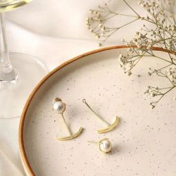 Priyaasi Gold Contemporary Drop Earring-29
