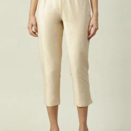 Biba Beige Cropped Pants-image-31