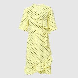 KIDS ONLY Yellow Printed Dress-image-66