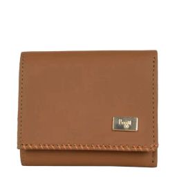 Baggit Brown Solid Tri-Fold Wallet for Women-image-15
