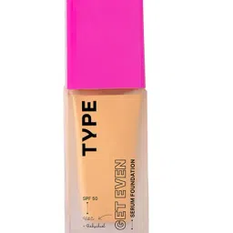 TYPE BEAUTY Get Even SPF 50 PA++++ Serum Foundation Caramel - 30 ml-14