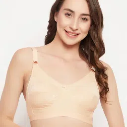 Clovia Beige Full Coverage Bra-picture-41