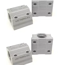Invento 4Pcs 8 mm Linear Motion Block Bearing ISC 484-2-picture-1