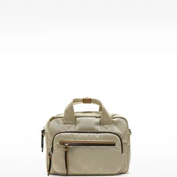 PARFOIS Structured Handheld Bag with Detachable Sling Strap-3