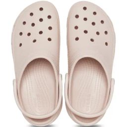 Crocs Women's Classic Pink Back Strap Clogs-image-38