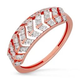 Malabar Gold and Diamonds 18k IGI Certified Diamond Rose Gold Ring for Women-picture-44