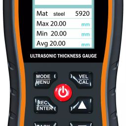 Metrix+ Digital Ultrasonic Thickness Meter UTM 5A+-11