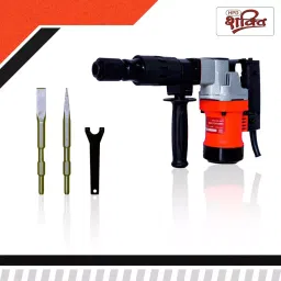 HPD Shakti 1200 W Power 15 J 3000 RPM Demolition Hammer with Two Chisel and Spanner, HPD-810-5KG image 3