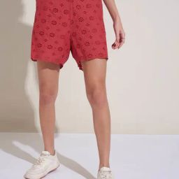 Honey by Pantaloons Scarlet Embroidered Shorts-image-79