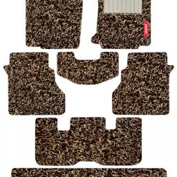 Elegant PVC Grass Beige Carpet Car Mat Compatible With Maruti XL6-image-55
