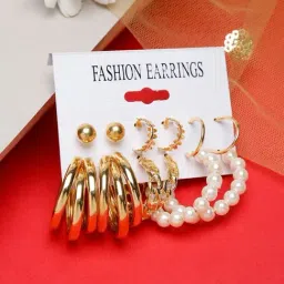 YouBella Gold Plated Celebrity Inspired Earrings Combo-picture-35