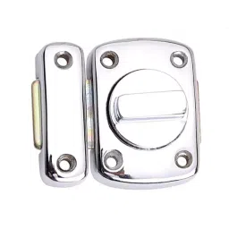 DiSS Zinc Rotary Latch & Super Bolt Lock for Home, Office, Bathroom Chrome Finish,-image-17