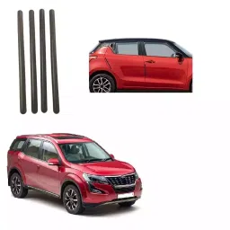 SPREADX Plastic Stylish Car Bendable Door & Bumper Guard Long Length Universal fit Black Colour Suitable for Mahindra XUV-500 Type-2 (Set of 4 Pcs)-13