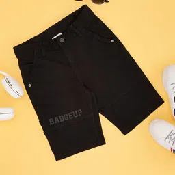 Pantaloons Junior Boys Denim Shorts-image-9