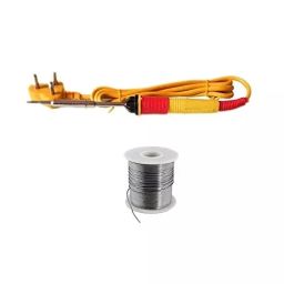 SCHOFIC 25 W Electric Soldering Iron with 50 g Solder Wire Yellow-29