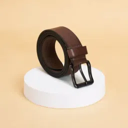 Byford by Pantaloons Brown Fabric Waist Belt for Men-image-4