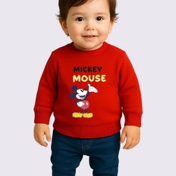 YK Disney Boys Fleece Lined Disney Printed Sweatshirt-picture-31