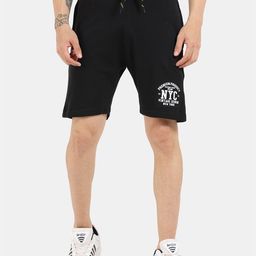 ARDEUR Men Black Shorts-image-10