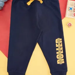 Pantaloons Baby Navy Solid Trackpants-picture-21