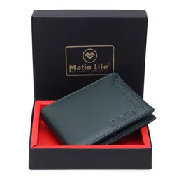 MATIN LIFE Men Leather Two Fold Wallet-15