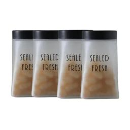 Femora Transparent Glass Square Kitchen Storage Jar With Airtight Steel Lid 1500ml - Set of 4-18