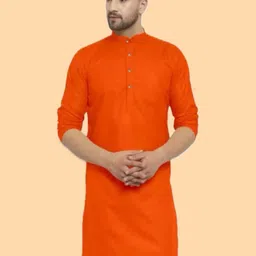 ANUJ FASHION Men Blended A-Line Kurtas-picture-4