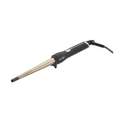 Ikonic Conical Tong Curler 19mm - Black & Gold-Toned-18