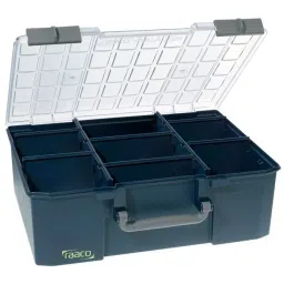 RAACO BOX, CARRYLITE 150-9, 8 DIVIDERS,, 136341-34