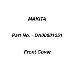Makita Front Cover Suitable For DLM460, Part No DA00001251-image-79