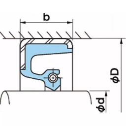NOK SBB Type Nitrile Rubber Oil Seal, SBB63067020-image-17