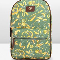Caprese Women Floral Print Large Laptop Backpack-13