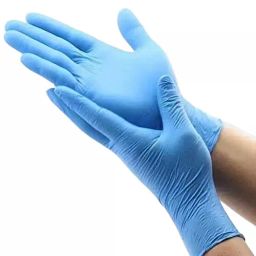 Hullaards Disposable Nitrile Gloves Lavender Blue Size S (Pack of 100 Pcs)-image-67