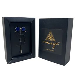 AAMIYA CREATIONS Men Sunglass Design Laple Pin Minimal Brooch-image-52