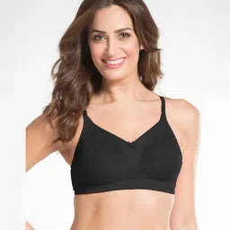 Jockey Black Non-Wired Non-Padded Everyday Bra - ES14-picture-23