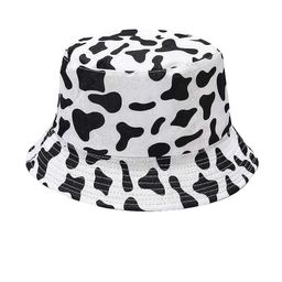 Zacharias Animal Printed Cotton Fisherman Bucket Hat-41