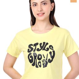 LOVO Print Cotton Crop Top-image-92