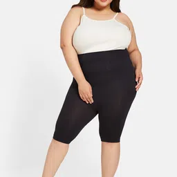 Curves By ZeroKaata Seamless High-Waist Tummy & Thigh Shapewear-image-45