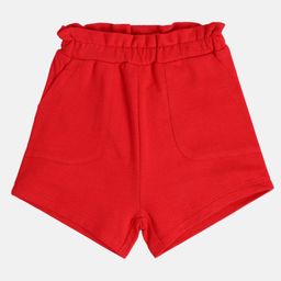 MINI KLUB Cotton Solid Shorts - Red-image-90