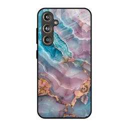 QRIOH Abstract Printed Sleek & Lightweight Silicone Samsung Galaxy M55s Glass Back Case-picture-34