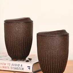 eha Unisex Brown Cups and Mugs-image-16