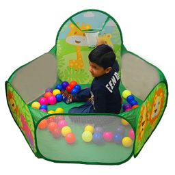 Magicwand X-X-Large Size Polyster Multi-Colored Jungle Theme Pop-up Activity Ball-Pool Without Balls image 4