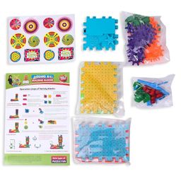 ADKD Interlocking Educational Gear Building Block Set of 81 Piece For Kids- Multicolor image 5